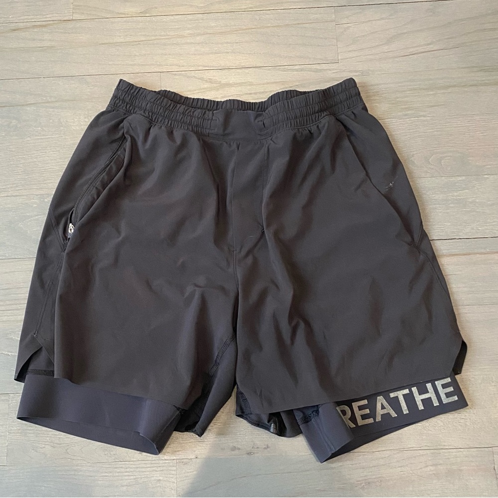 Mens Lululemon shorts medium preowned